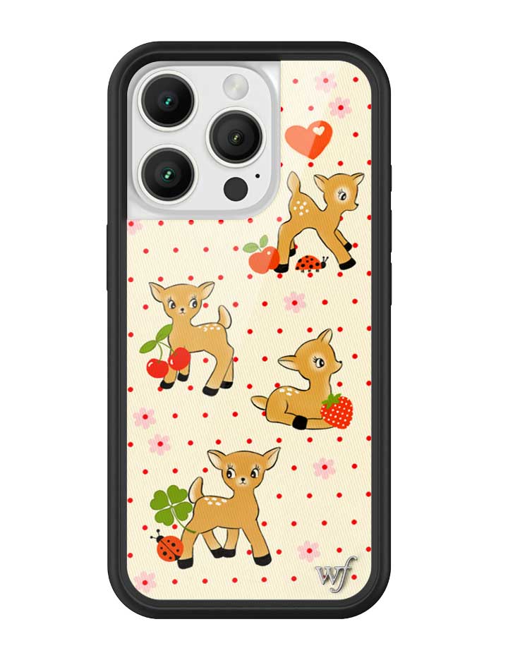 Oh Deer iPhone Case with Whimsical Woodland Print and Polka Dots - Image 14