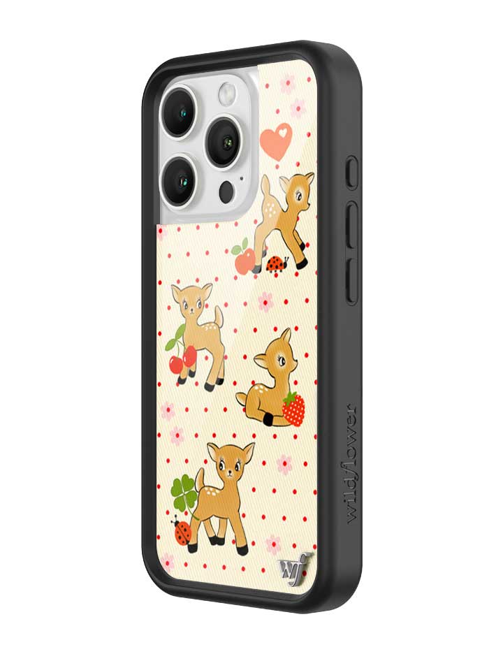 Oh Deer iPhone Case with Whimsical Woodland Print and Polka Dots - Image 15