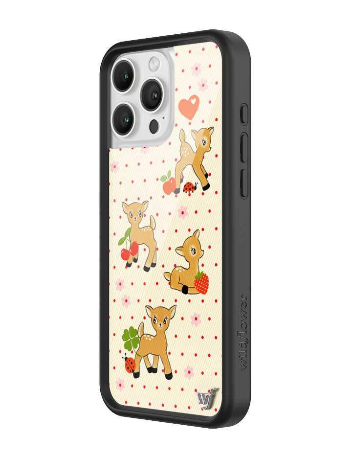 Oh Deer iPhone Case with Whimsical Woodland Print and Polka Dots - Image 11