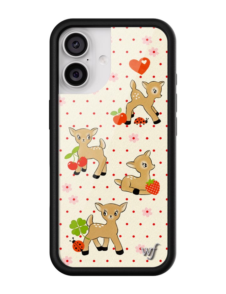 Oh Deer iPhone Case with Whimsical Woodland Print and Polka Dots - Image 7