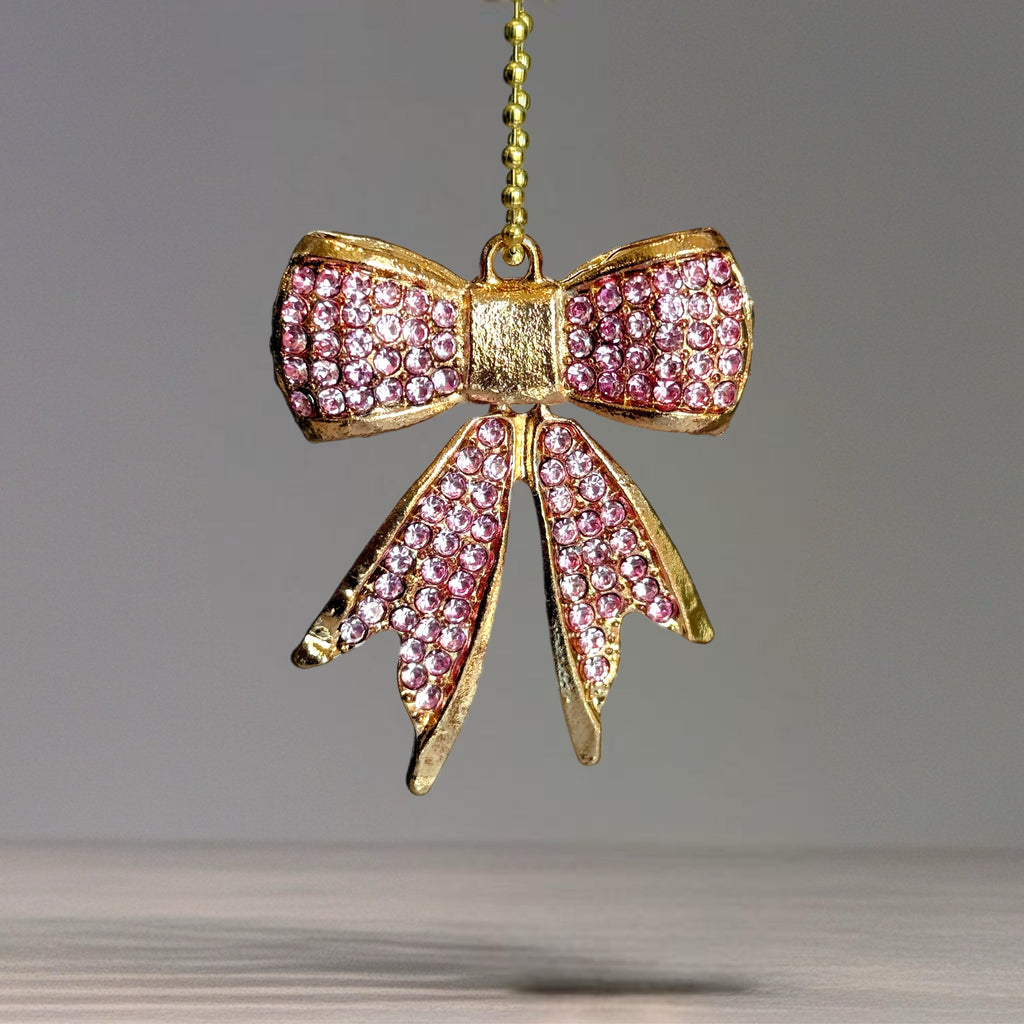Bling Bow Deluxe Charm - Tumbler Handle Charm