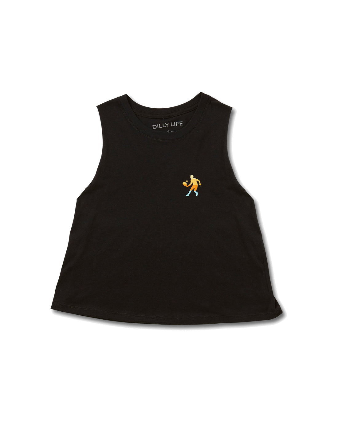 Women's Racerback Cropped Tank for Pickleball and Activewear - Image 6