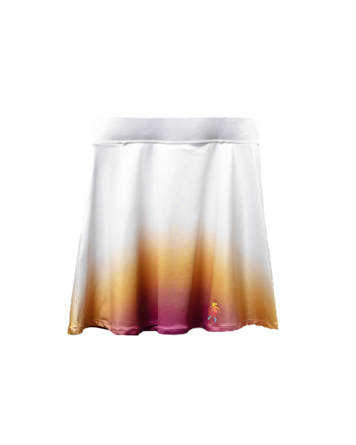 Women's Dip Dye Pleated Pickleball Skirt