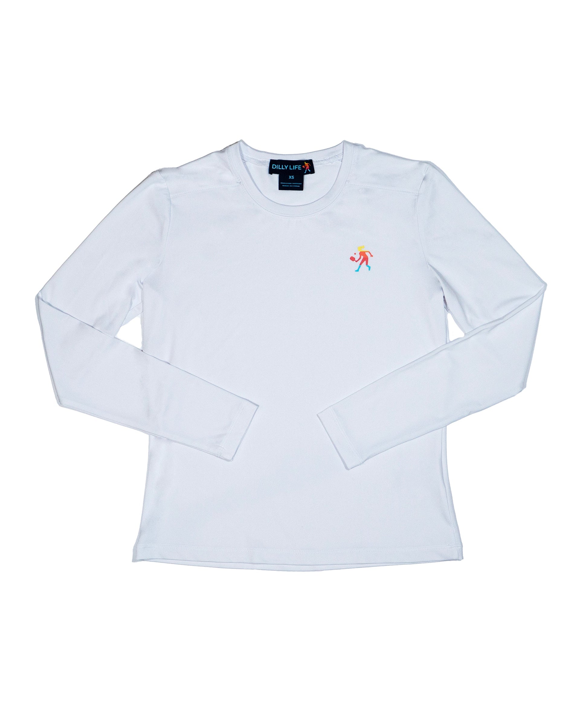 Women's Performance Long Sleeve Crewneck for Pickleball - Image 3