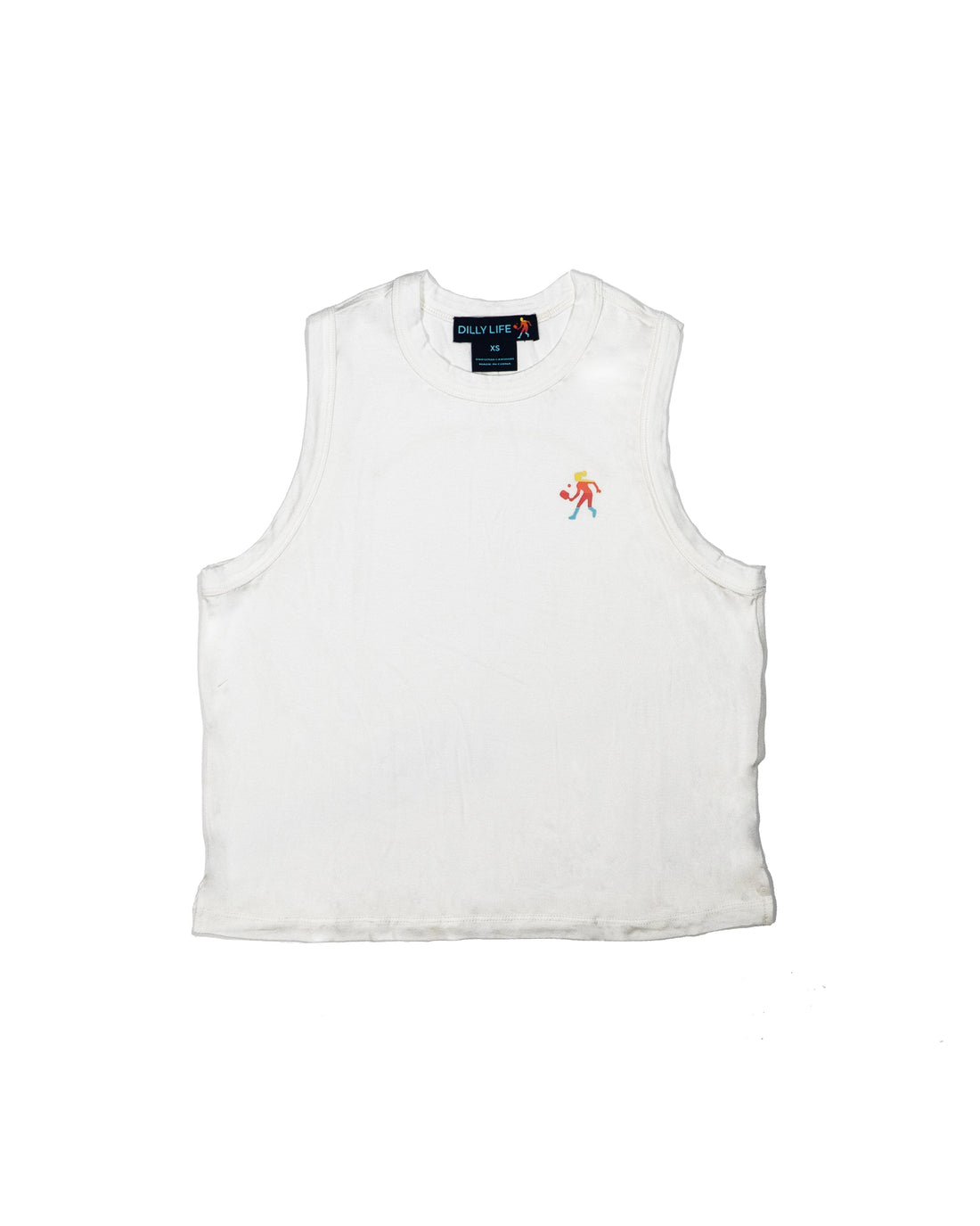 Women's performance athletic tank top designed for training and yoga