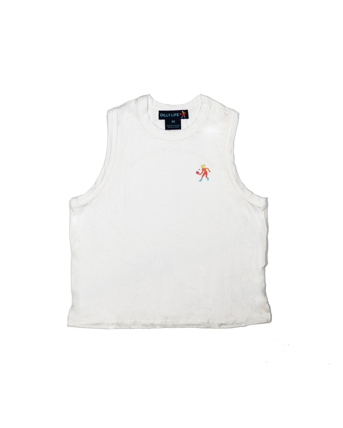 Women's performance athletic tank top designed for training and yoga