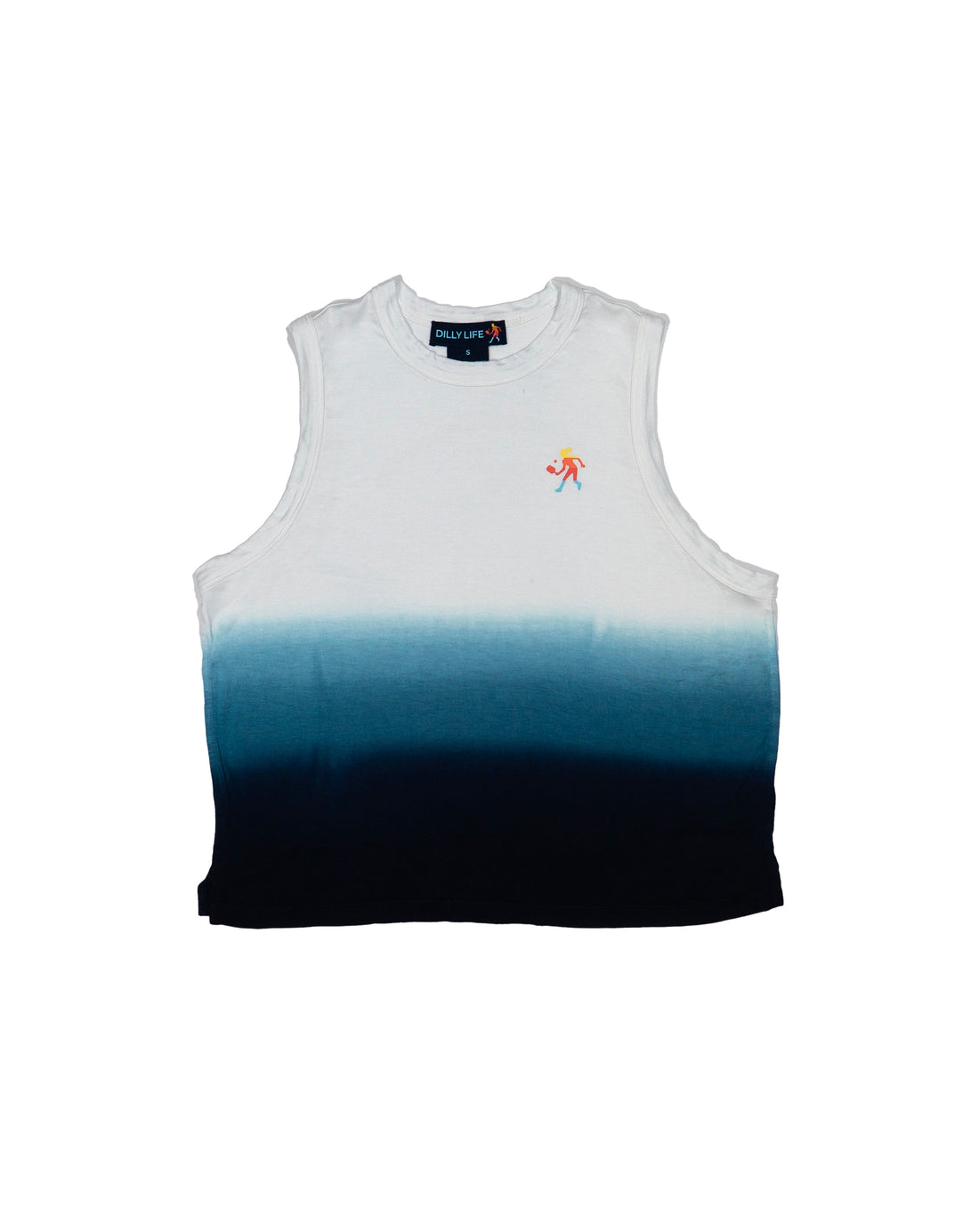 Women's Dip Dye Performance Tank Top for Workout and Yoga - Image 4