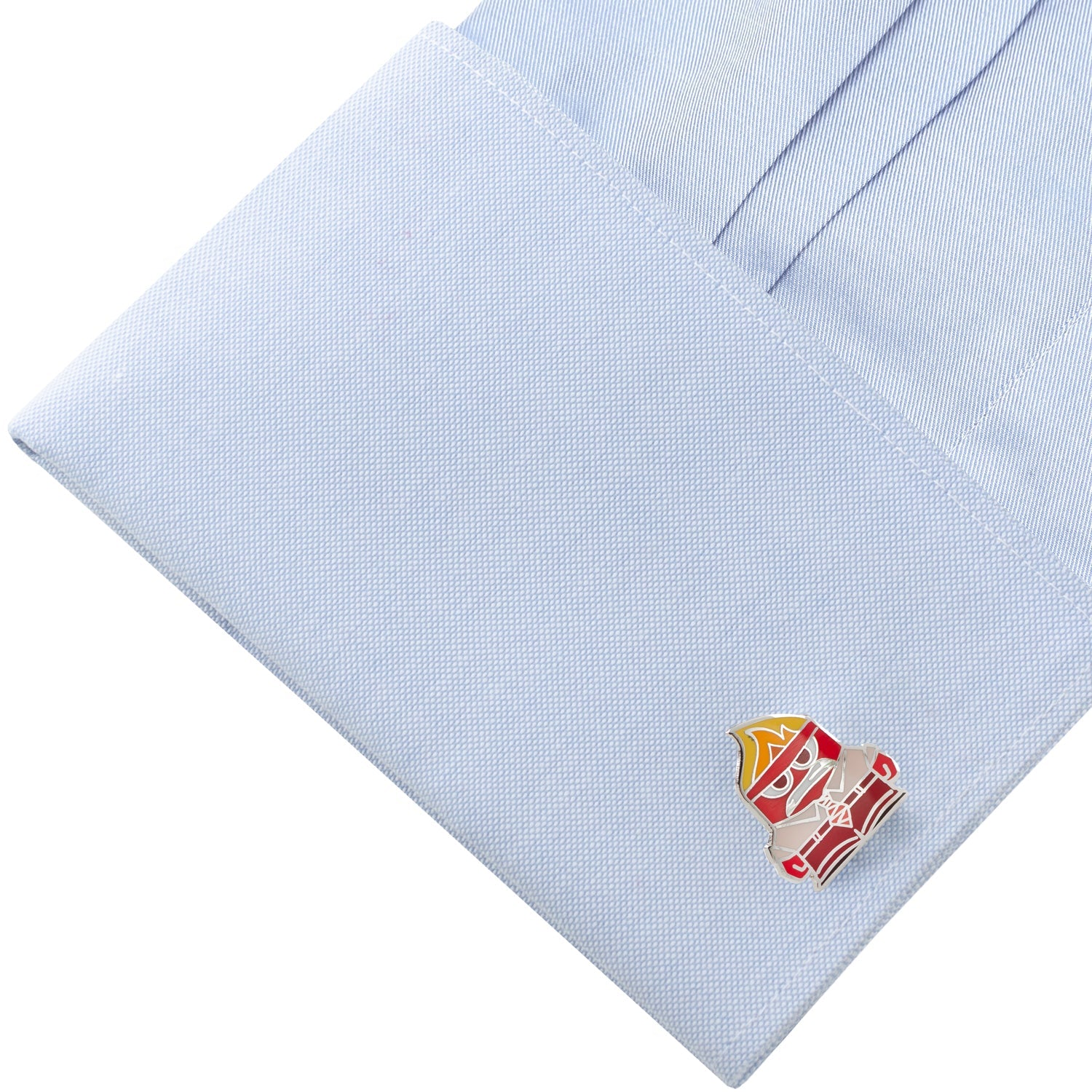 Disney Pixar Inside Out Anger Character Enamel Cufflinks - Image 4