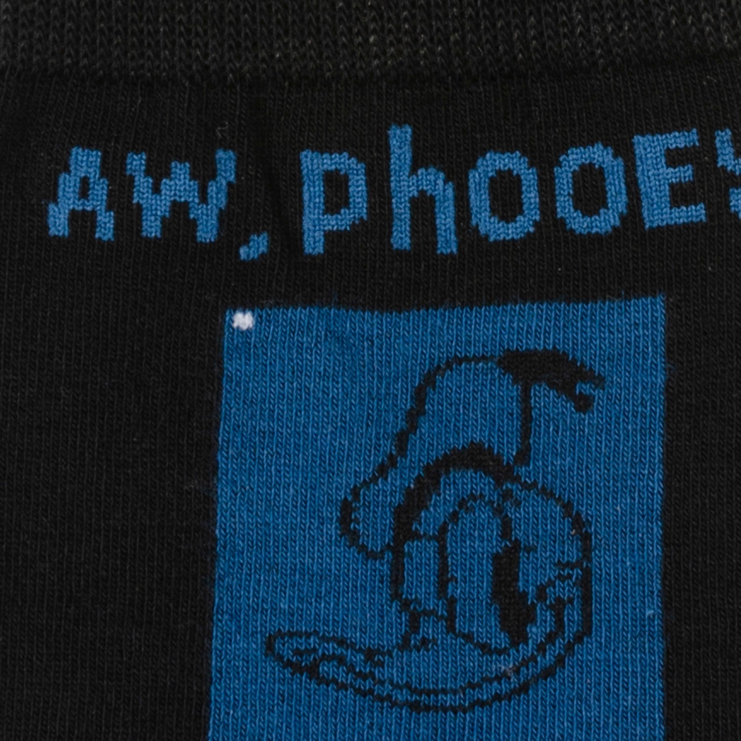 Disney Donald Duck Black and Blue Check Socks with Lapel Pin - Image 3