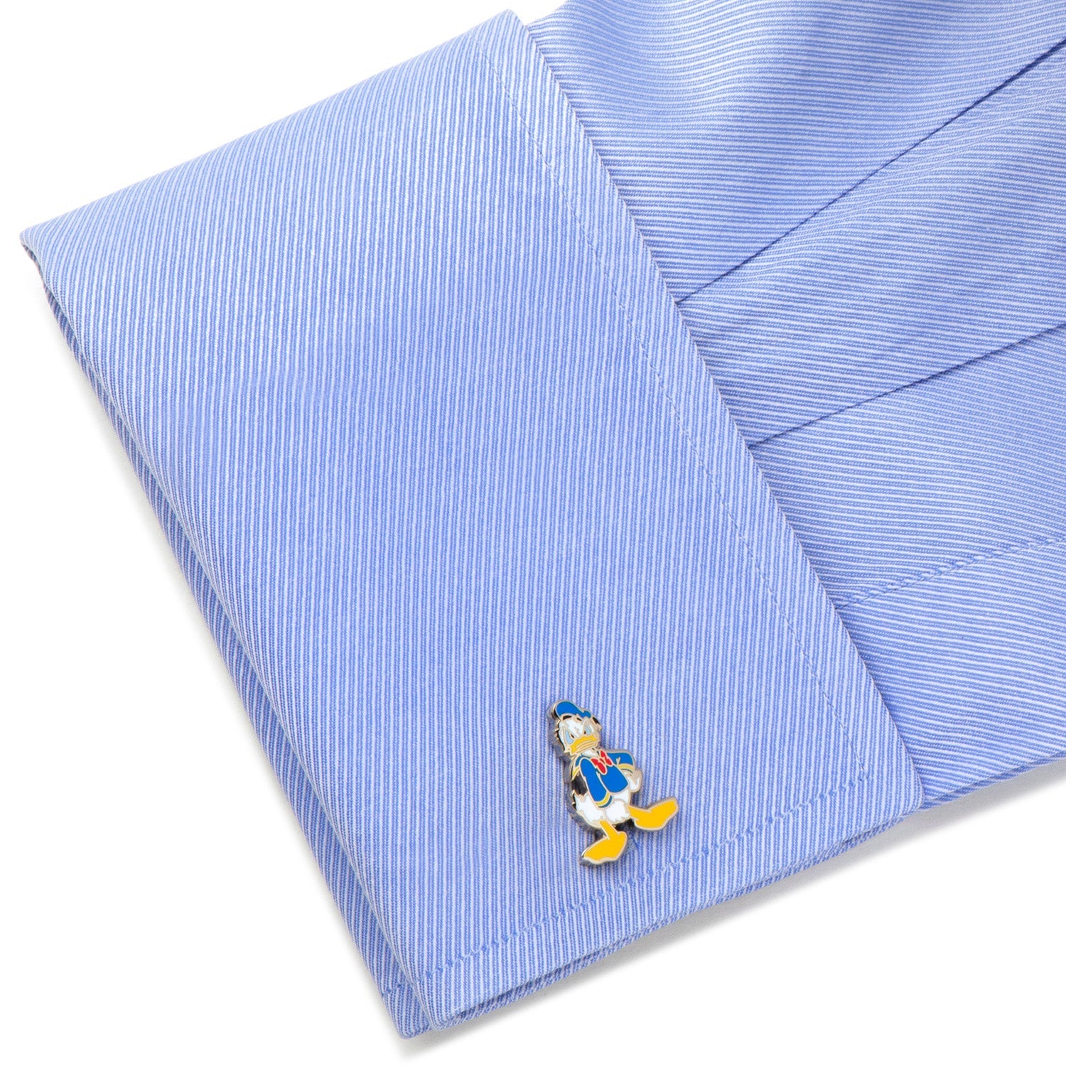 Disney Donald Duck Plated Base Metal Cufflinks with Anchor Backing - Image 3