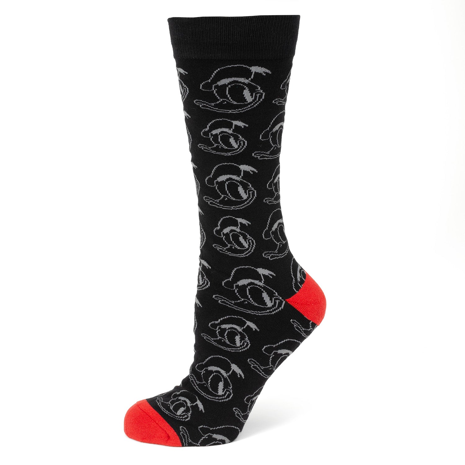 Disney Donald Duck Socks and Mickey Mouse Lapel Pin Gift Set - Image 2