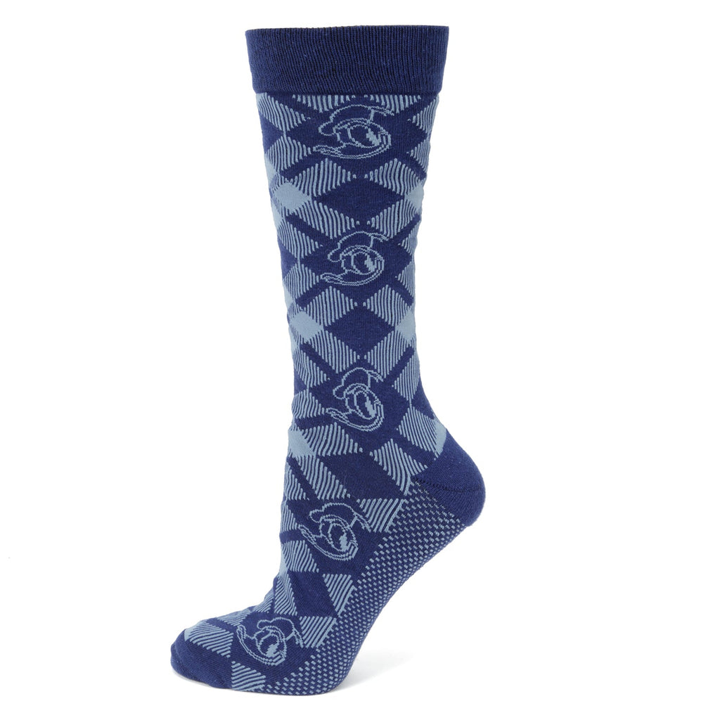 Disney Donald Duck Plaid Socks and Mickey Mouse Pin Gift Set - Image 2