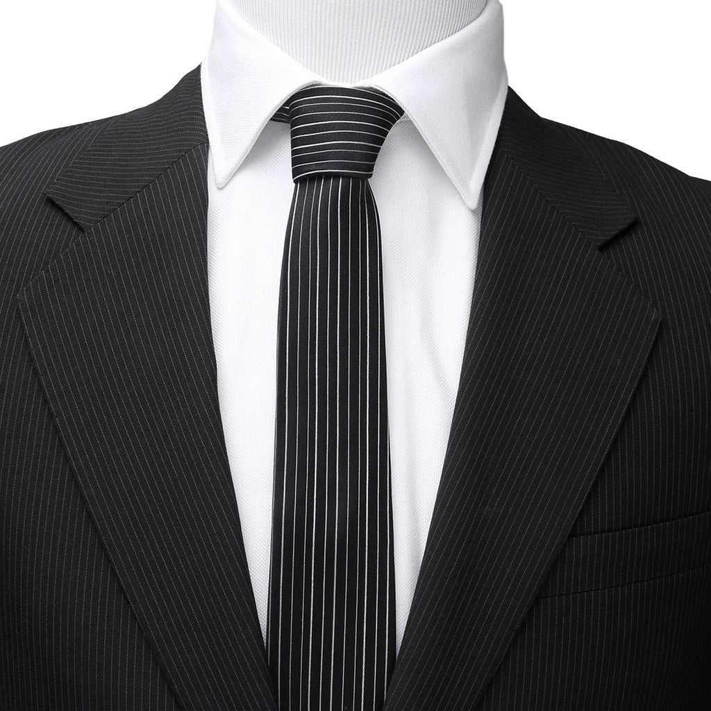 Jack Skellington Striped Tie for Men - Nightmare Before Christmas - Image 2