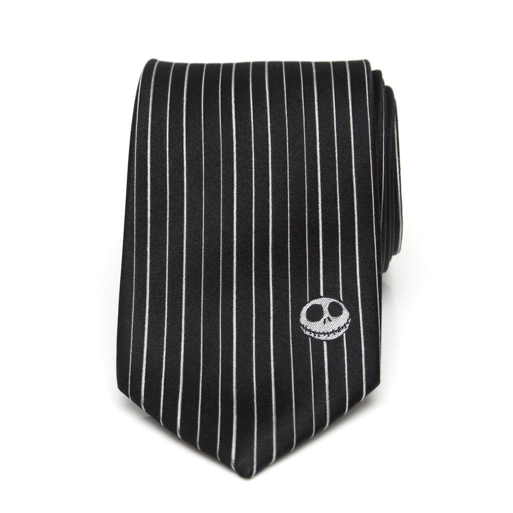 Jack Skellington Striped Tie for Men - Nightmare Before Christmas - Image 3
