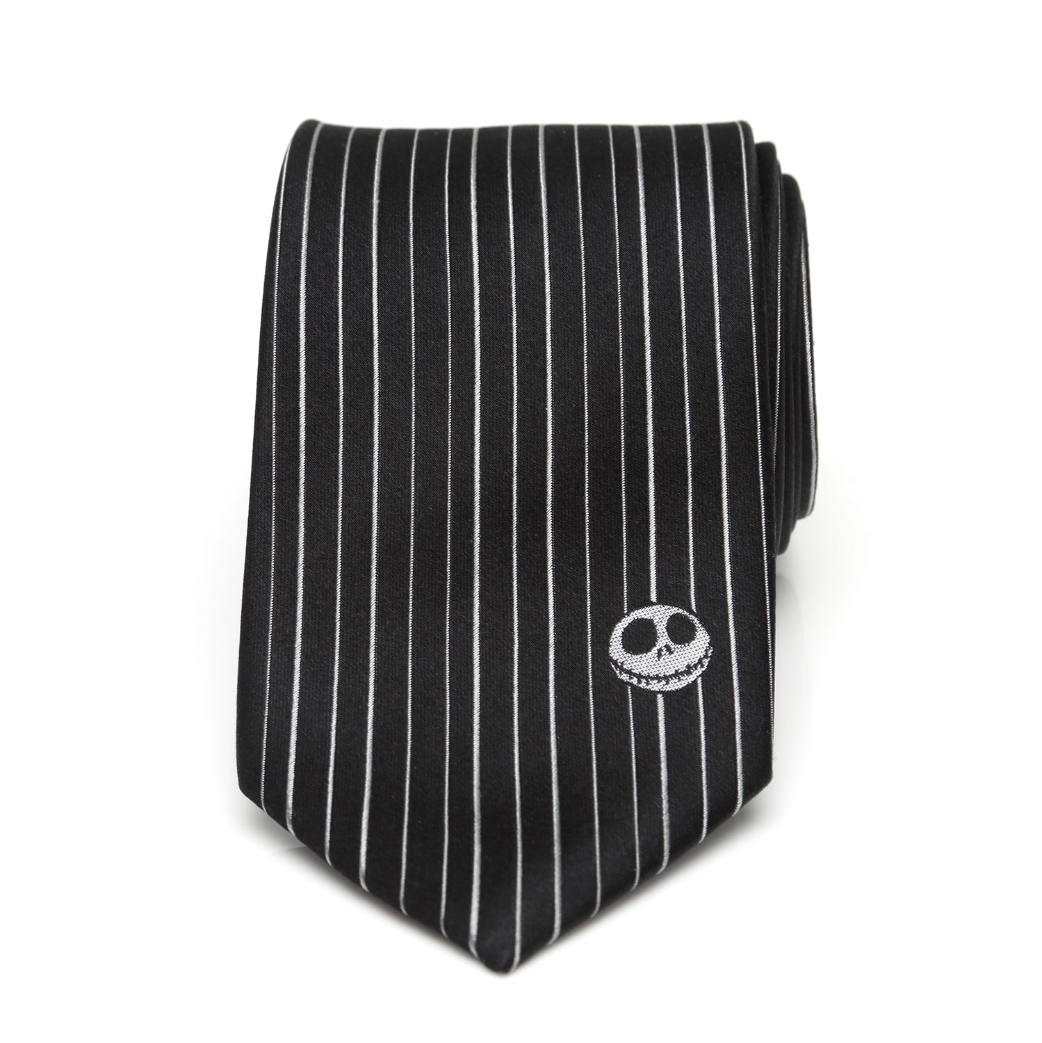Jack Skellington Striped Tie for Men - Nightmare Before Christmas - Image 3