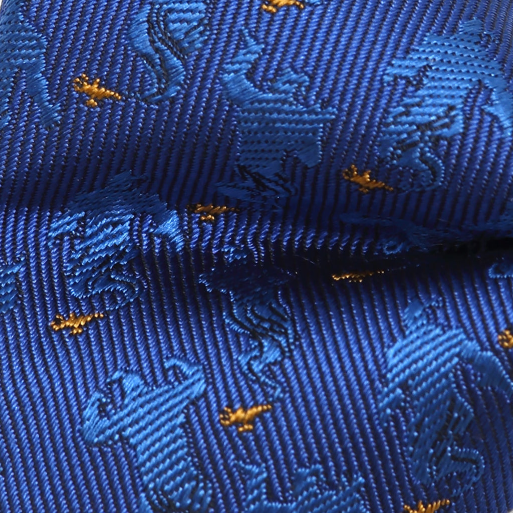 Disney Aladdin Genie Scattered Blue Boys Bow Tie - Image 6