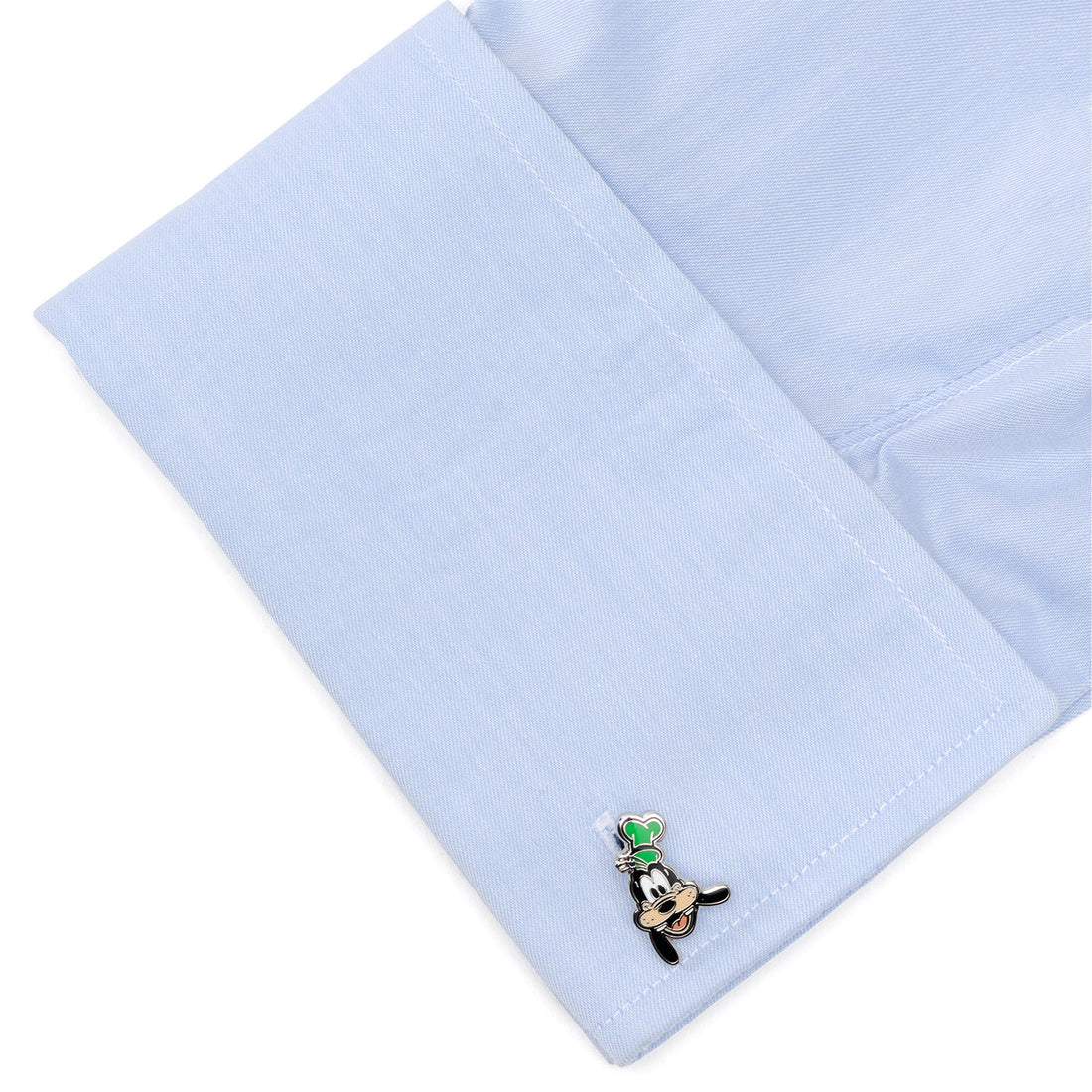 Disney Goofy Faces Enamel Cufflinks in Silver Plated Metal - Image 3