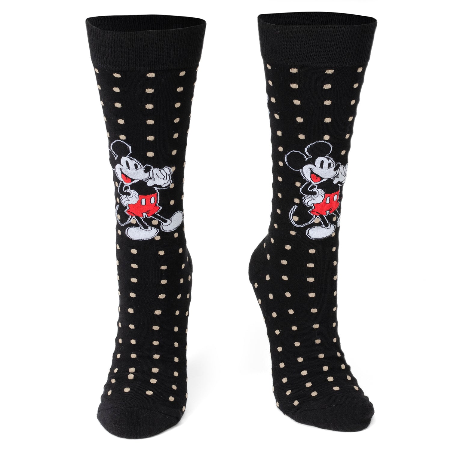 Disney Mickey Mouse Dot Socks and Blue Lapel Pin Gift Set - Image 2