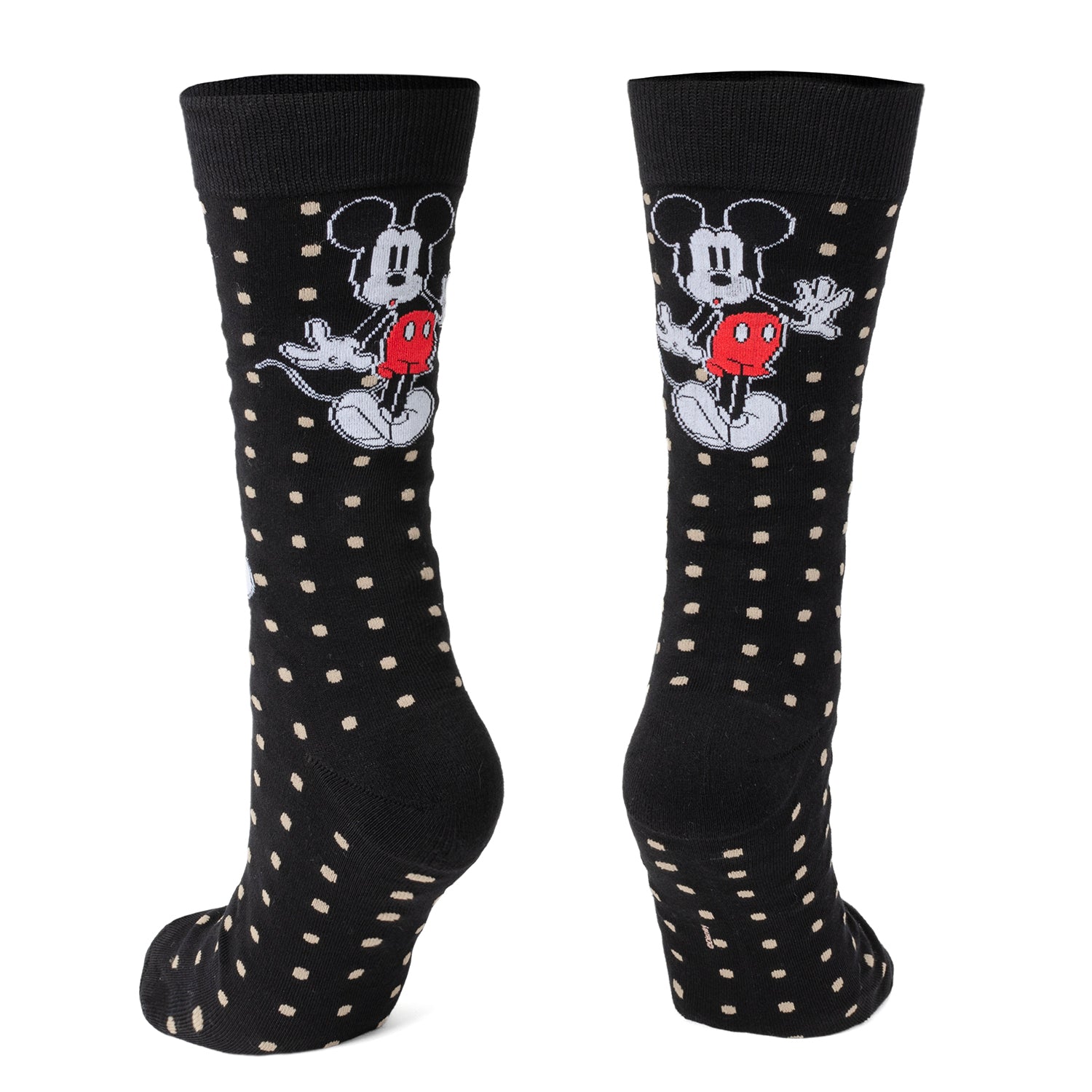 Disney Mickey Mouse Dot Socks and Blue Lapel Pin Gift Set - Image 3