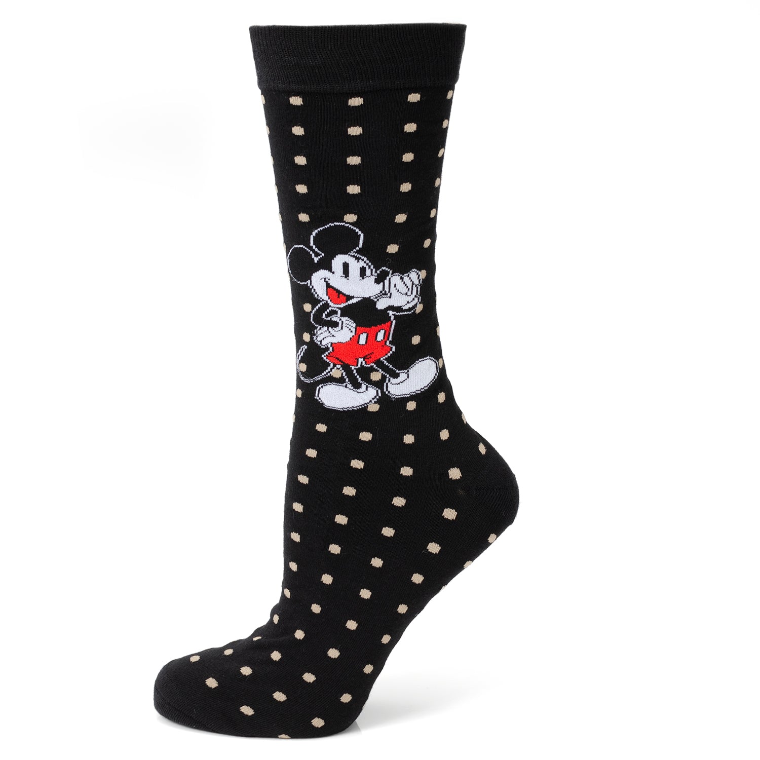 Disney Mickey Mouse Dot Socks and Blue Lapel Pin Gift Set - Image 4