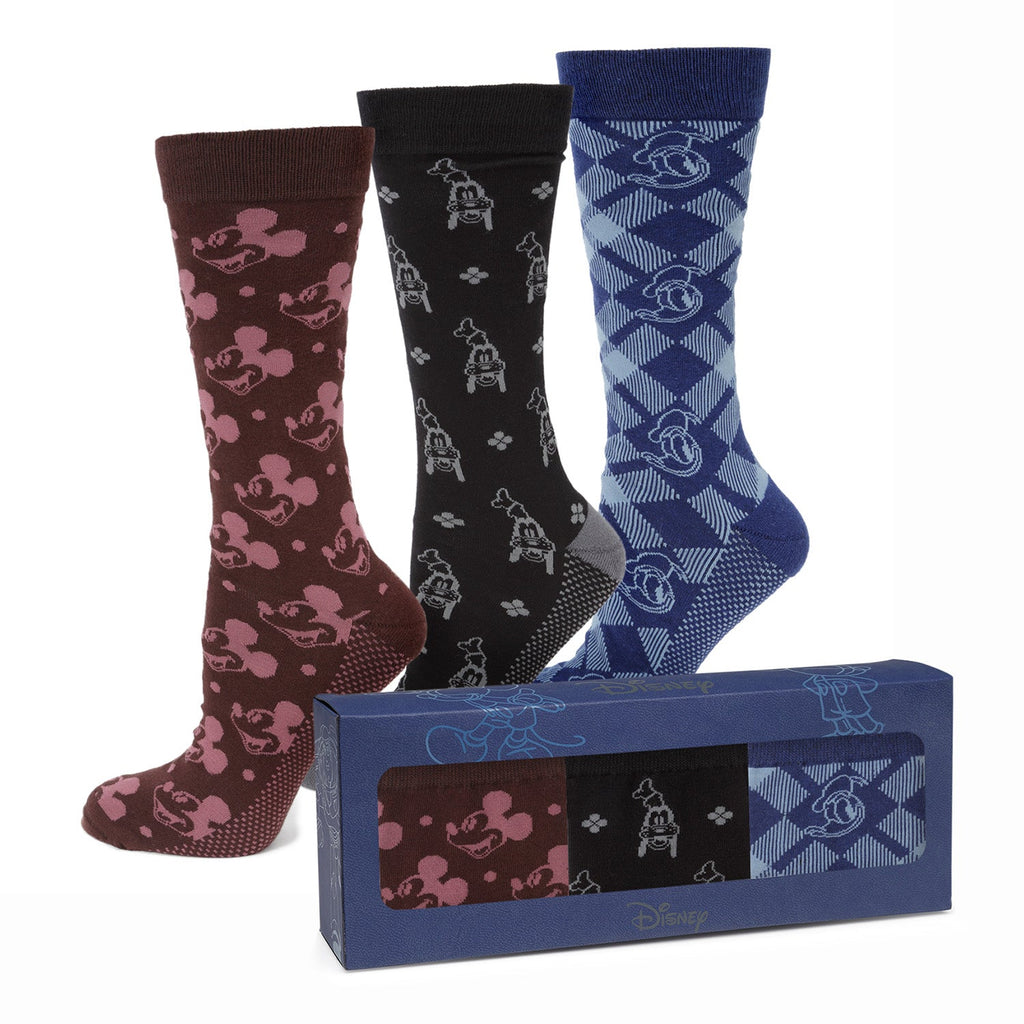 Mickey and Friends Socks and Lapel Pin Gift Set for Men - Image 2
