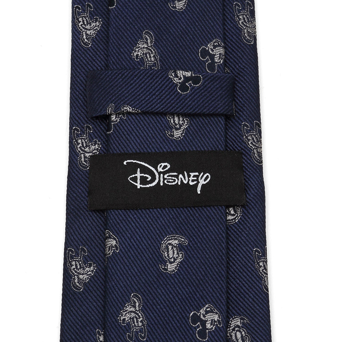 Disney Mickey and Friends Blue Silk Necktie for Men