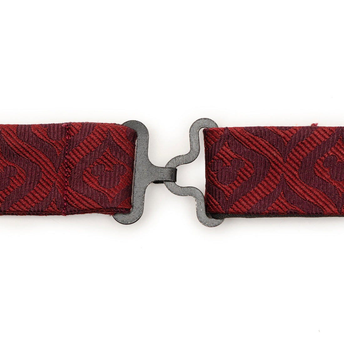 Disney Mickey Mouse Holiday Maroon Silk Bow Tie - Image 3