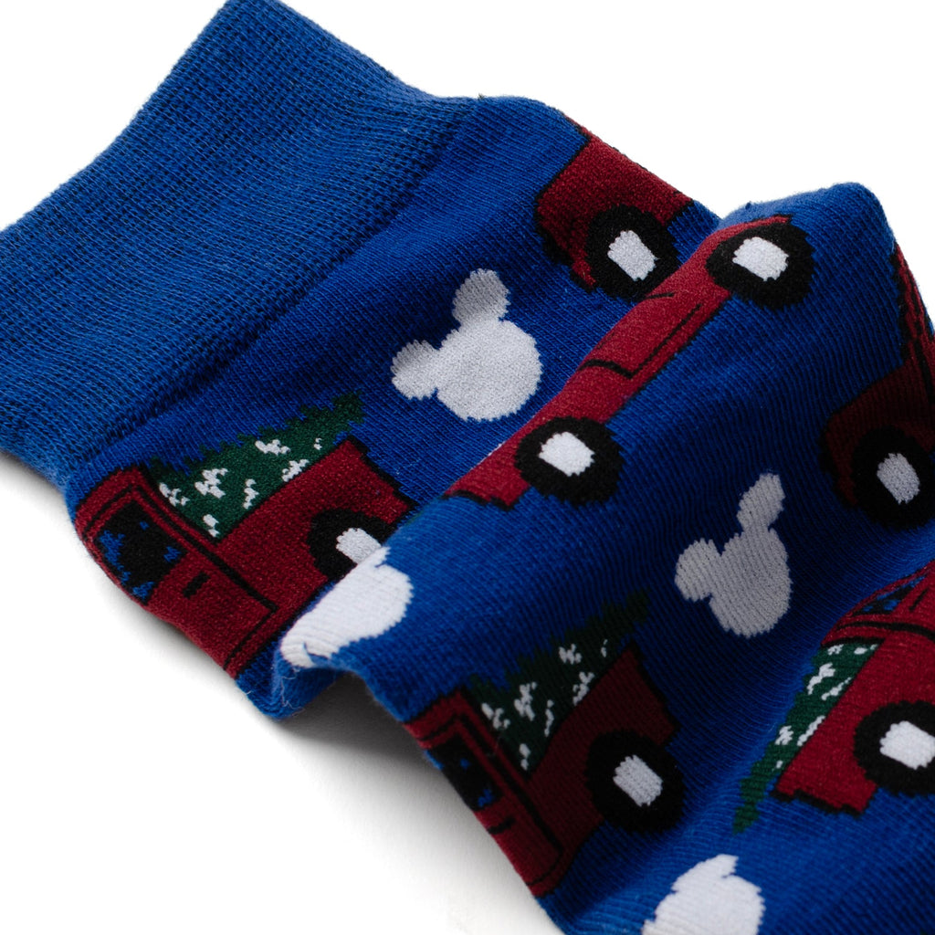 Disney Mickey Mouse Holiday Truck Socks and Lapel Pin Gift Set - Image 4