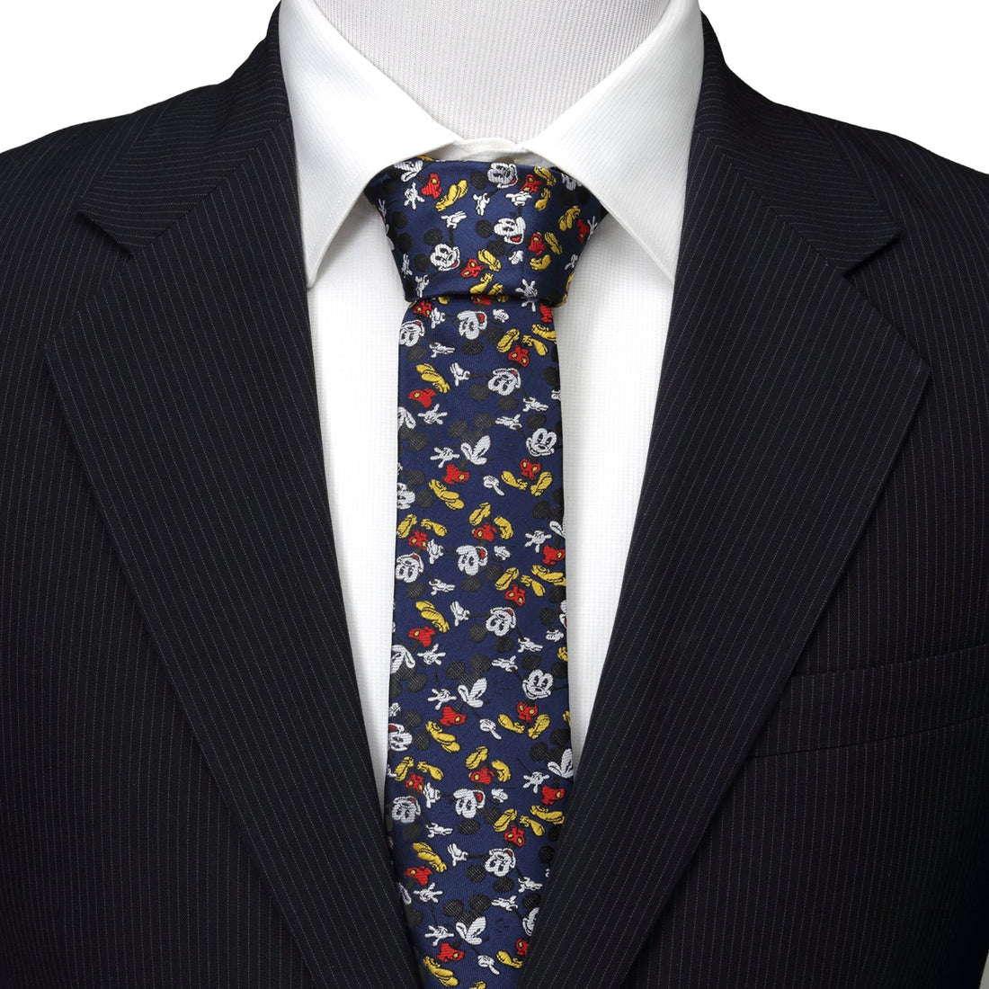Disney Mickey Mouse Action Navy Men's Tie - Image 2