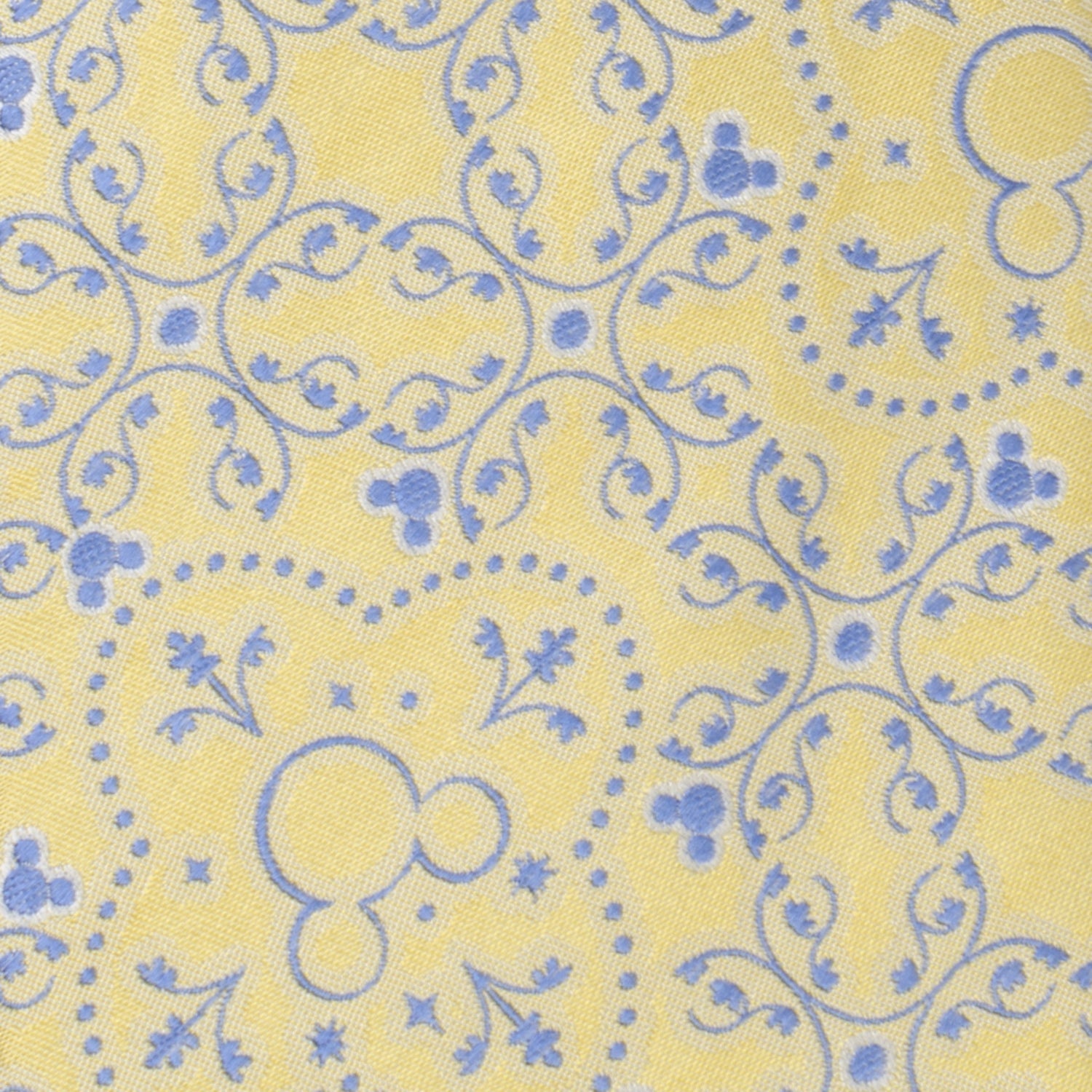 Disney Mickey Mouse Yellow Multi Men's Tie - Image 4