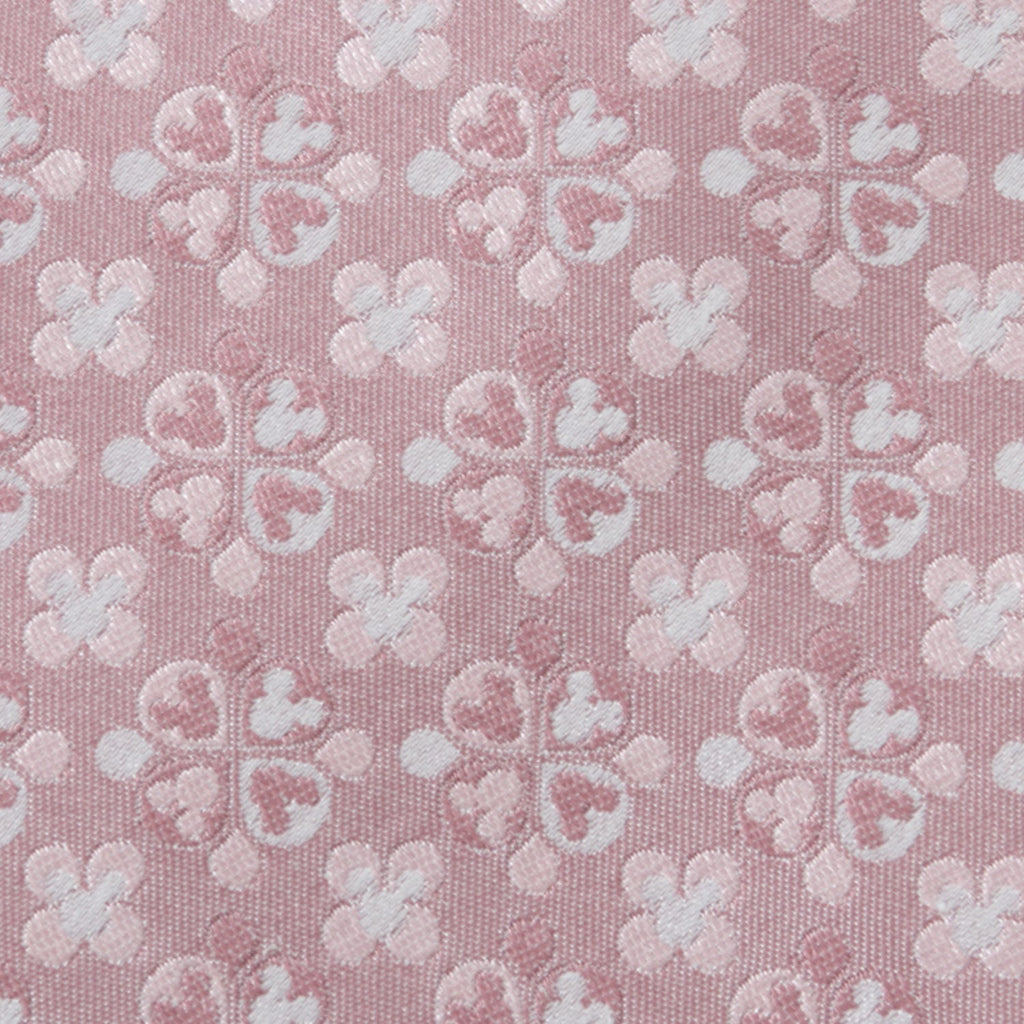 Disney Mickey Mouse Blossom Print Silk Tie in Blush Pink - Image 5
