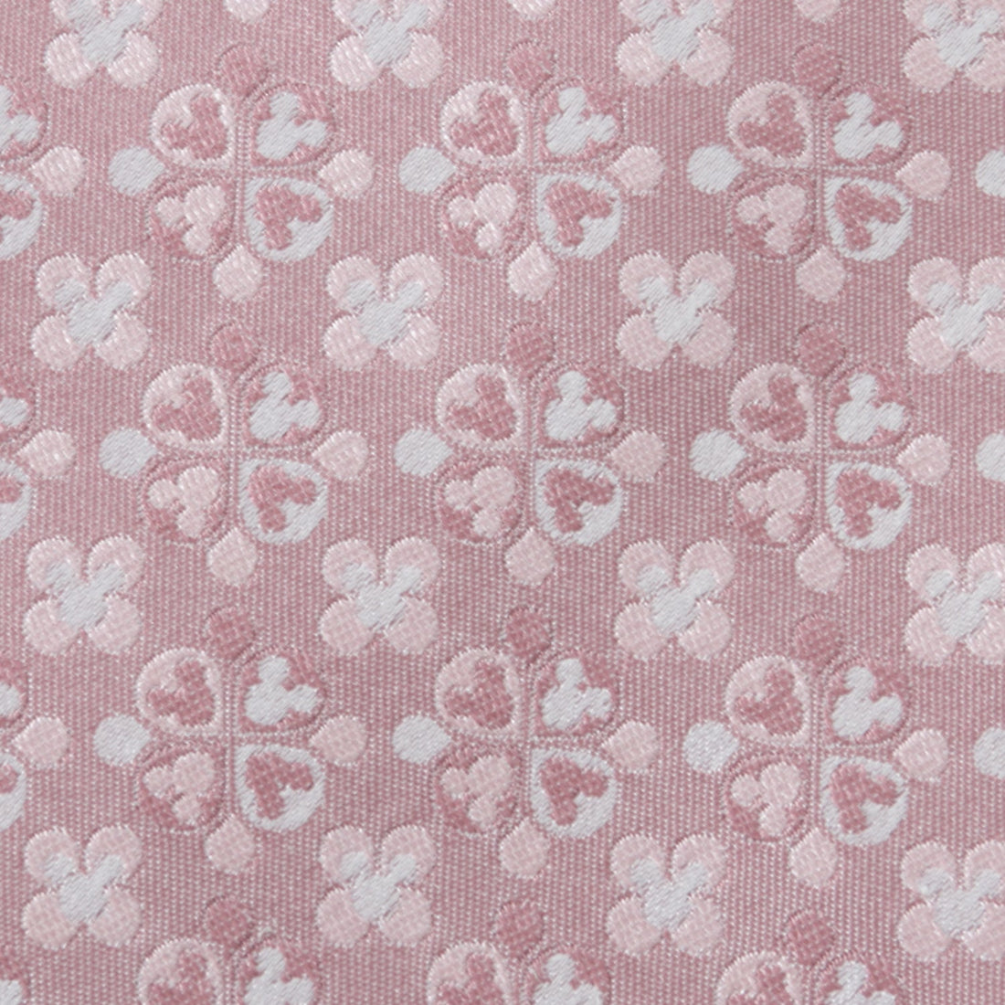 Disney Mickey Mouse Blossom Print Silk Tie in Blush Pink - Image 5