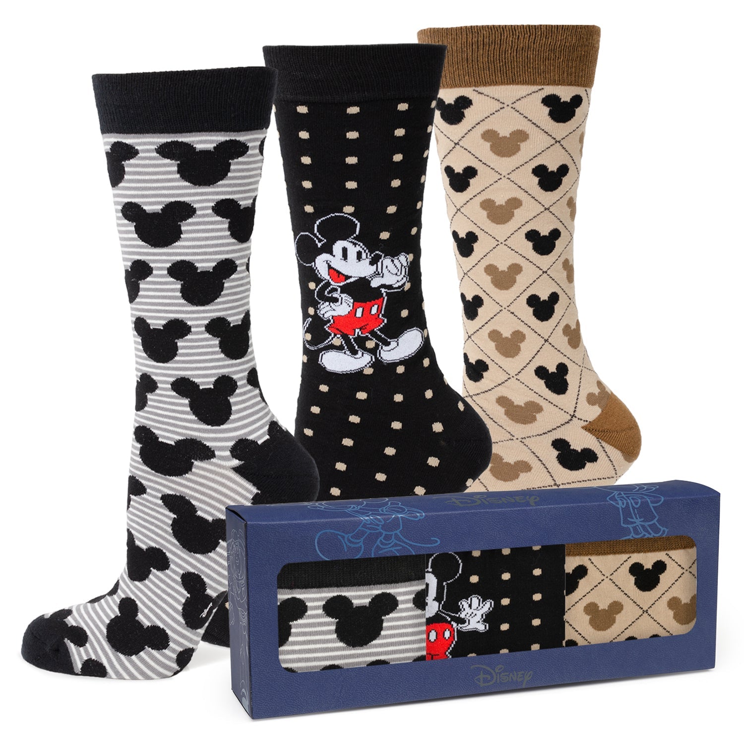 Mickey Mouse Disney Socks and Lapel Pin Gift Set - Image 2
