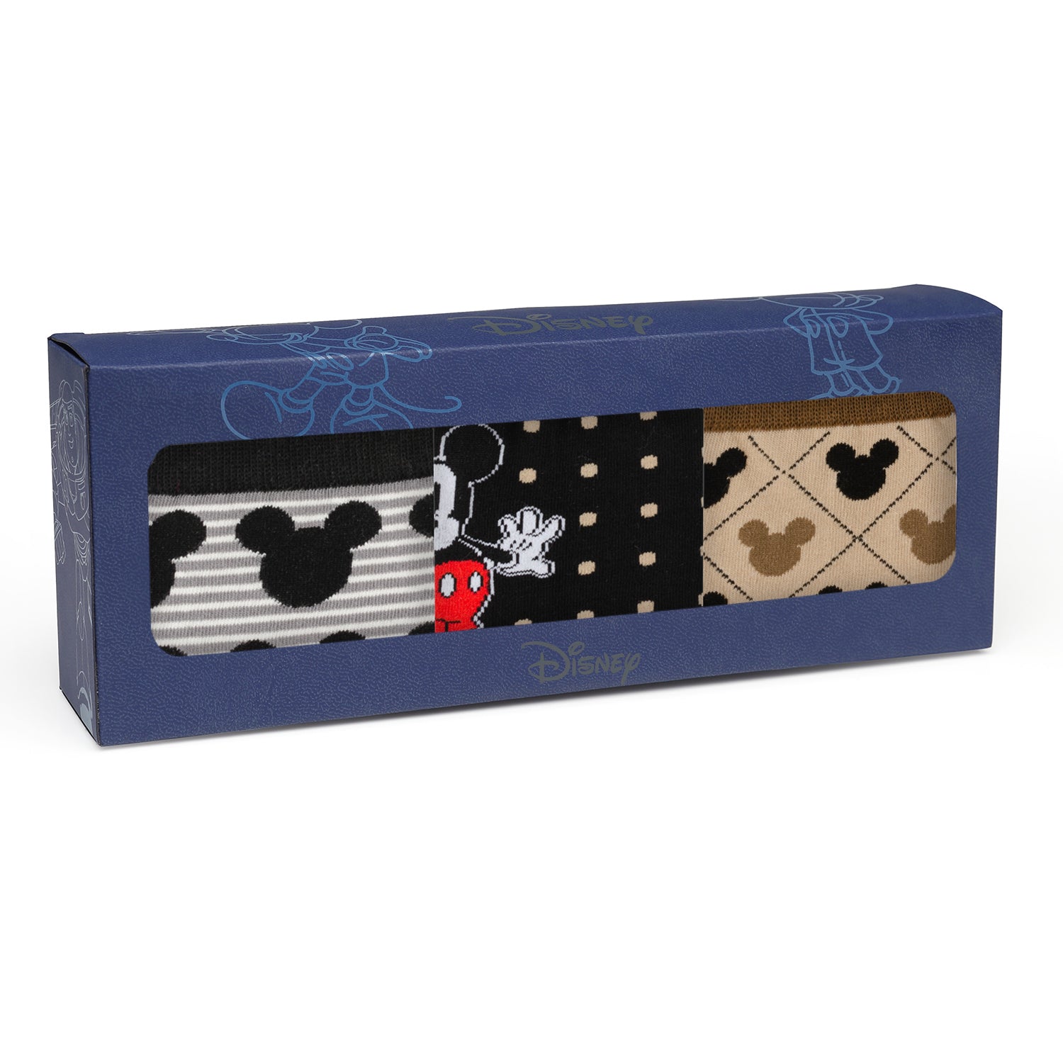 Mickey Mouse Disney Socks and Lapel Pin Gift Set - Image 6