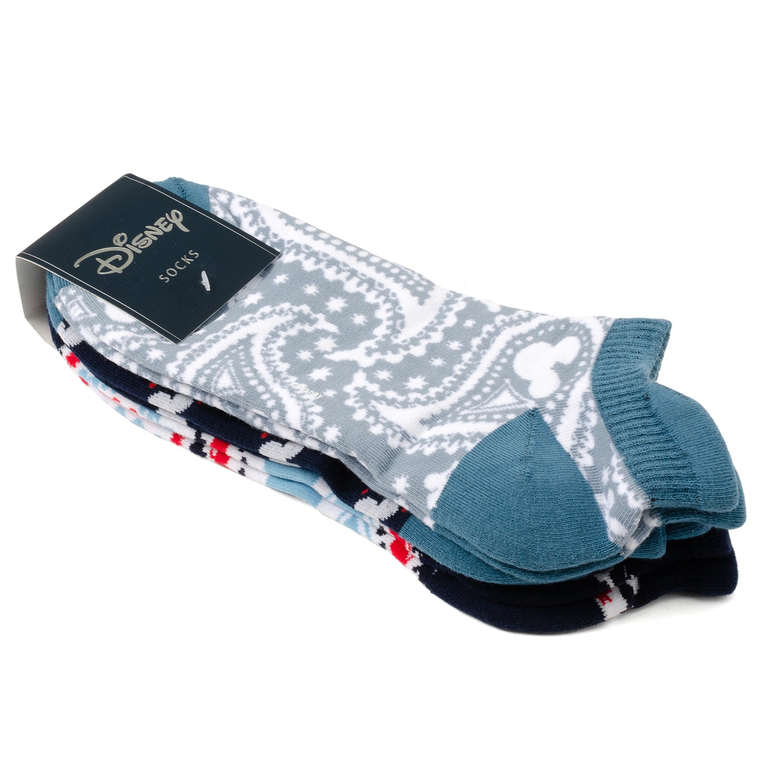 Disney Mickey Mouse Ankle Sock and Lapel Pin Gift Set - Image 2