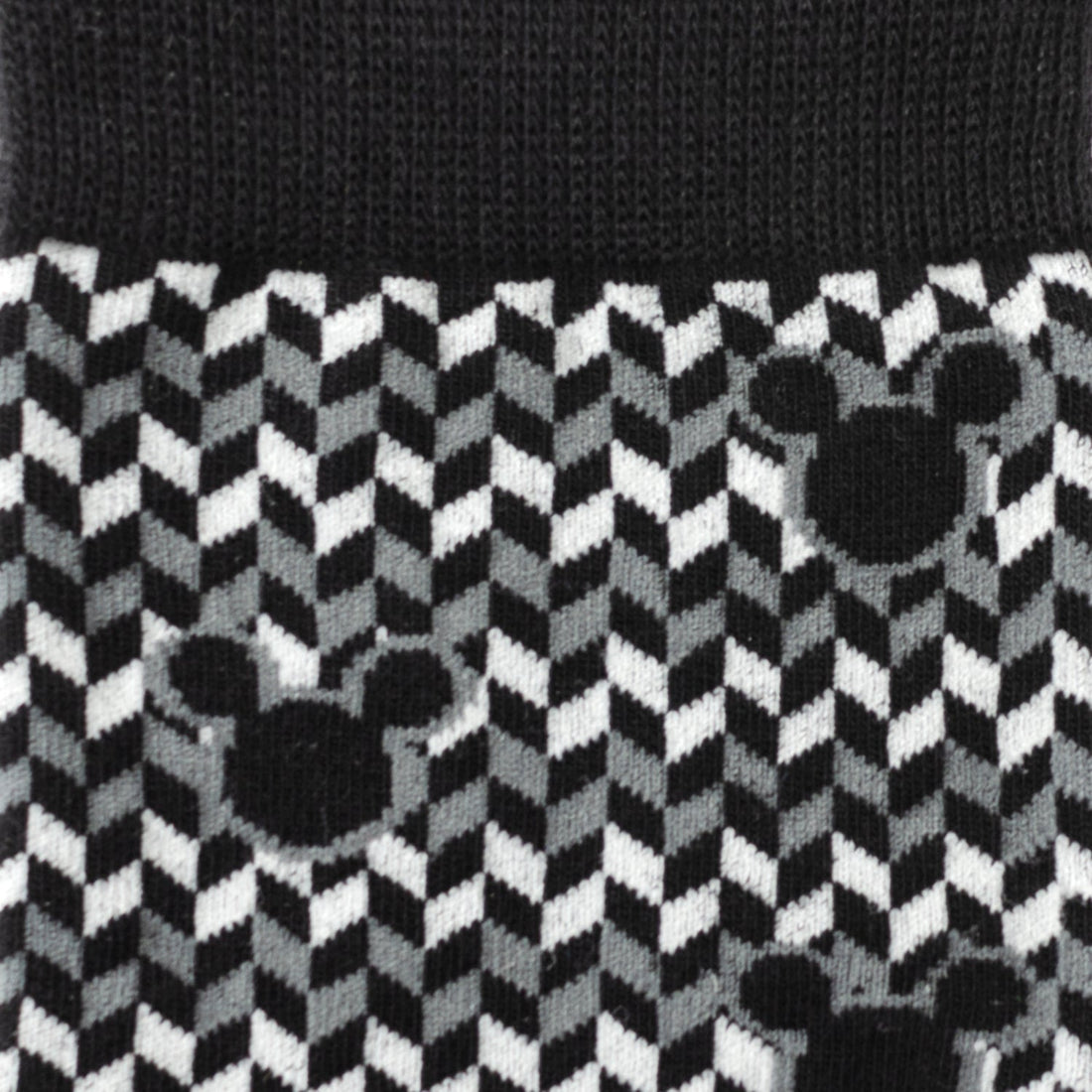 Disney Mickey Mouse Chevron Socks and Blue Lapel Pin Gift Set - Image 3