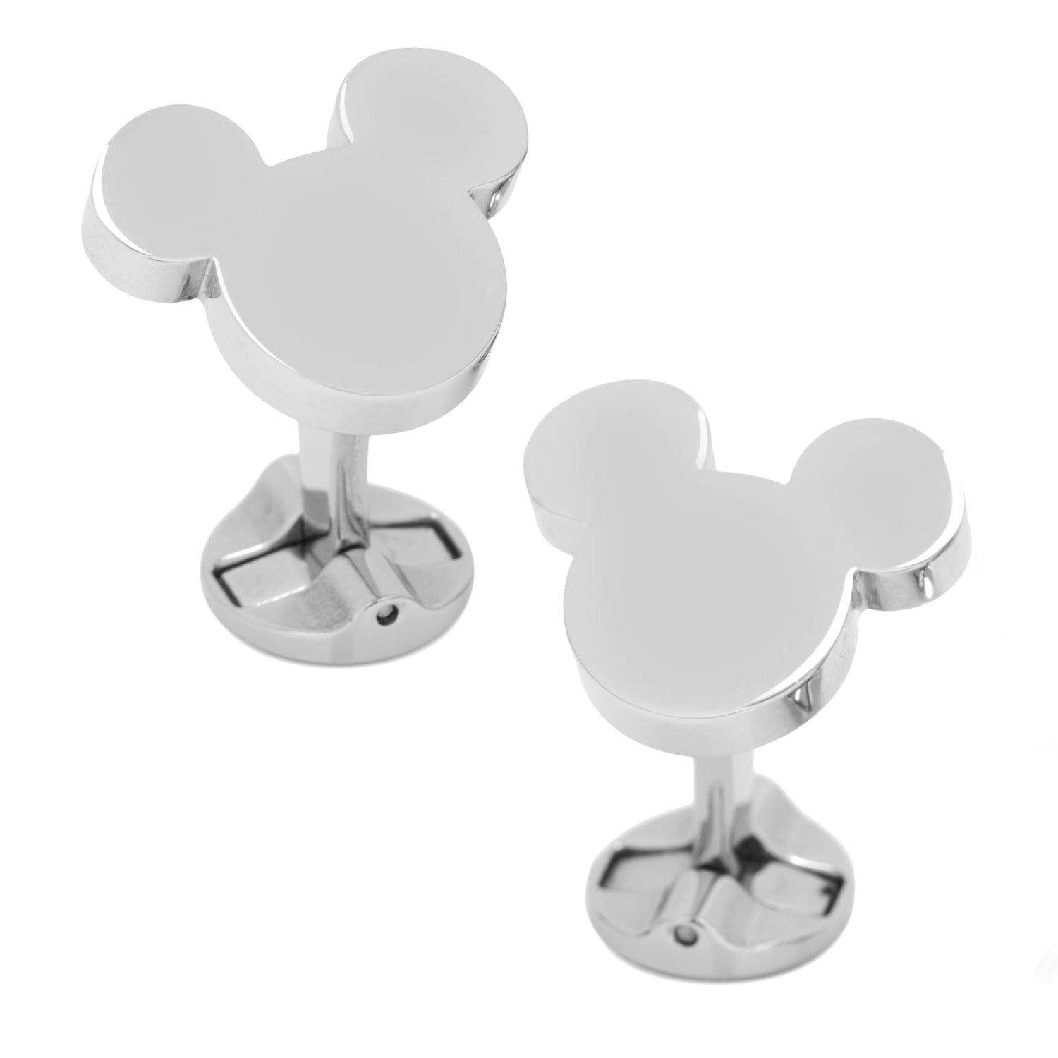 Disney Mickey Mouse Silhouette Stainless Steel Cufflinks - Image 2