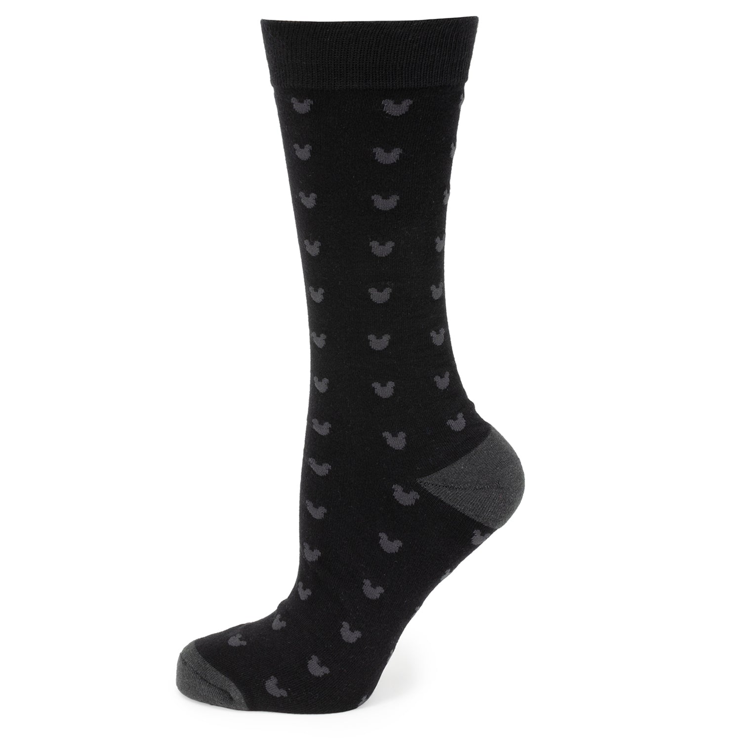 Disney Mickey Mouse Black Socks and Blue Lapel Pin Gift Set - Image 2
