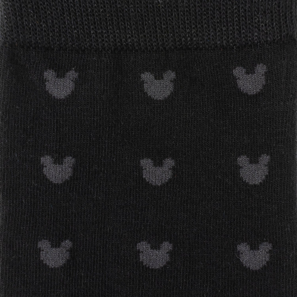 Disney Mickey Mouse Black Socks and Blue Lapel Pin Gift Set - Image 3