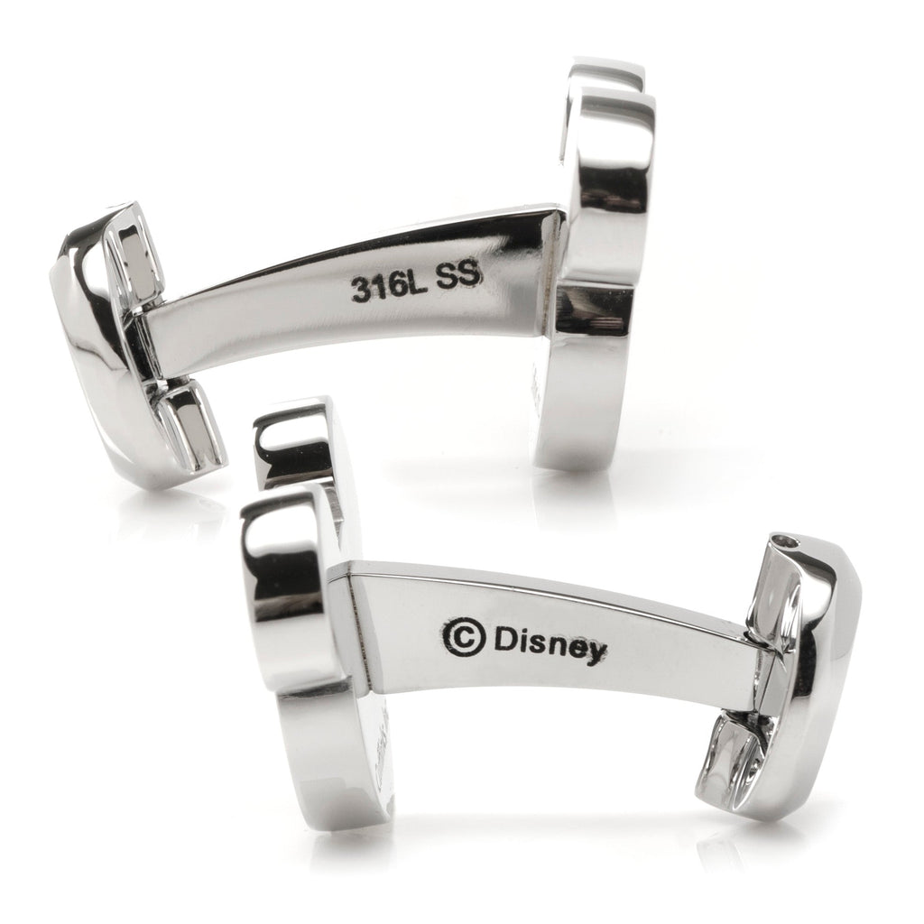 Mickey Mouse Mother of Pearl Stainless Steel Cufflinks - Image 4