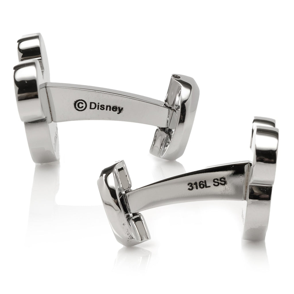 Mickey Mouse Mother of Pearl Stainless Steel Cufflinks - Image 6