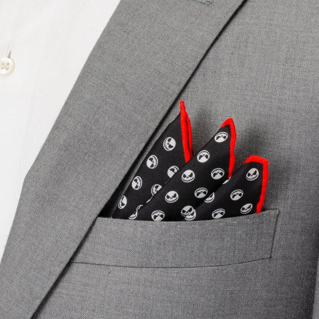 Disney Nightmare Before Christmas Jack Skellington Pocket Square - Image 2
