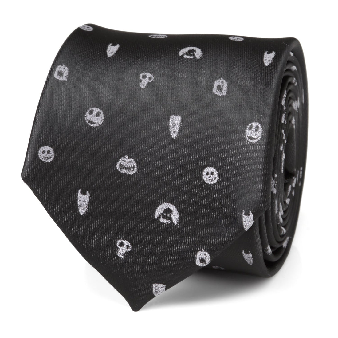 Disney Nightmare Before Christmas Jack Skellington Black Necktie - Image 3