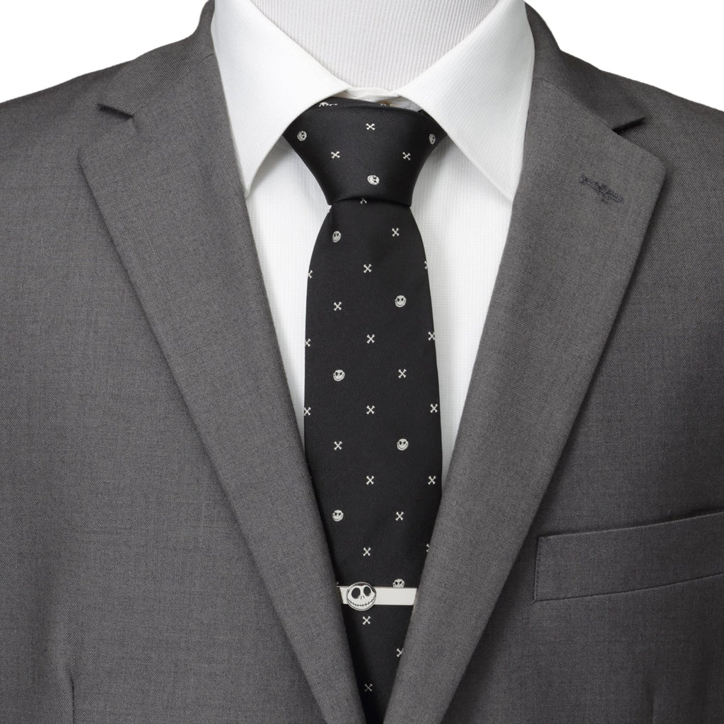 Disney Nightmare Before Christmas Jack Skellington Black Tie - Image 2