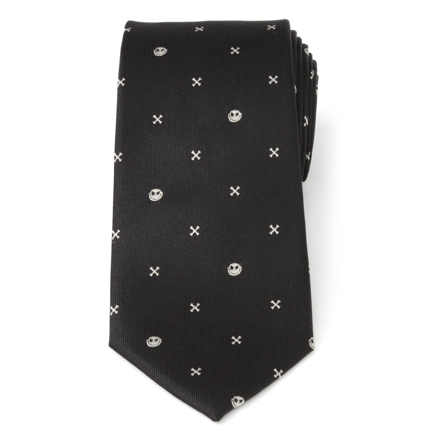 Disney Nightmare Before Christmas Jack Skellington Black Tie - Image 3