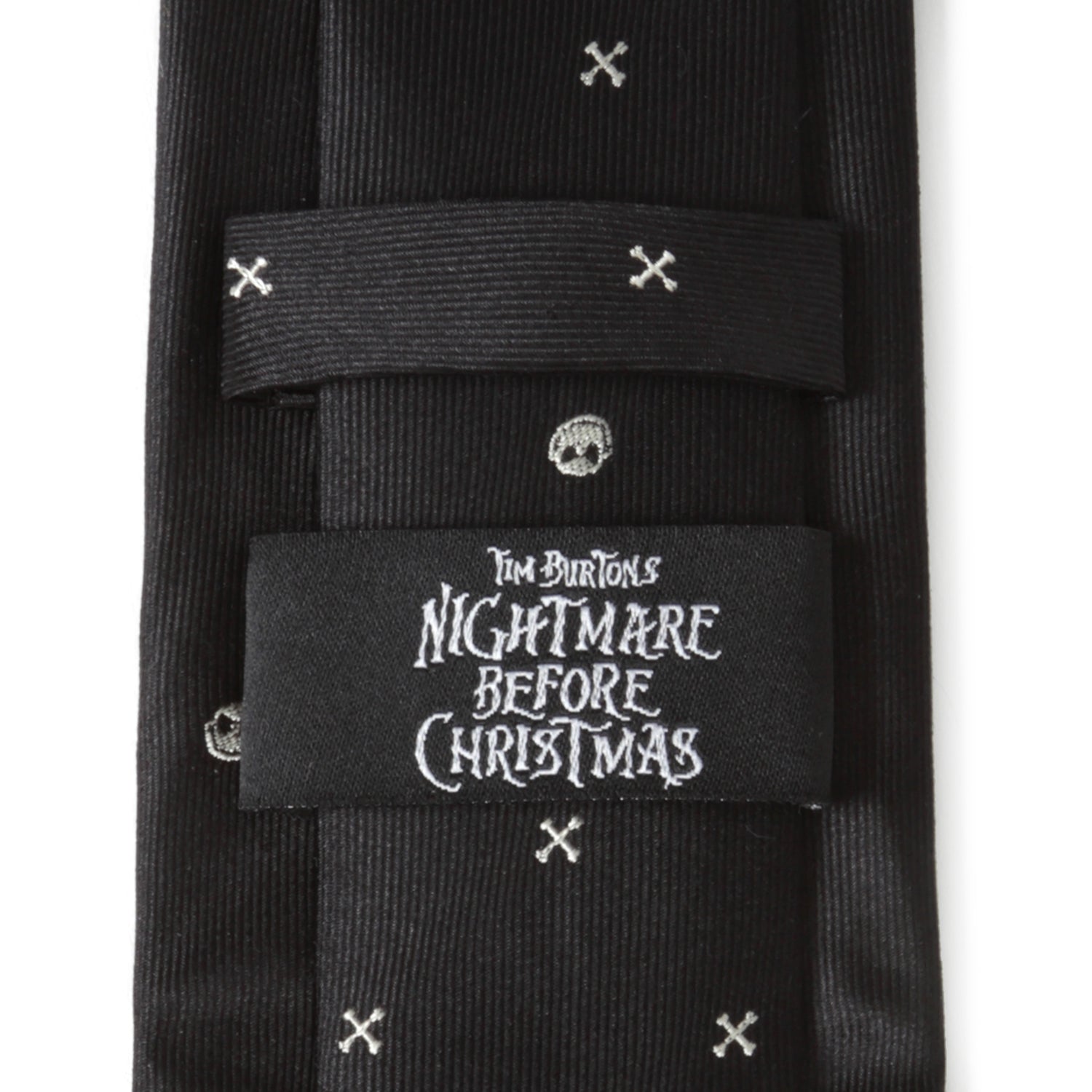 Disney Nightmare Before Christmas Jack Skellington Black Tie - Image 4