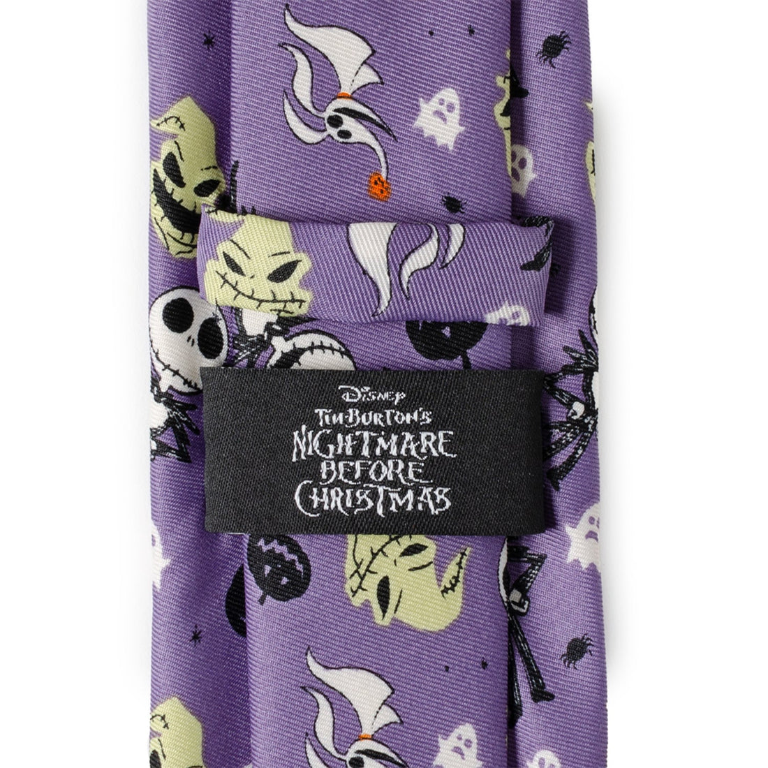 Nightmare Before Christmas Jack Skellington Purple Tie - Image 4