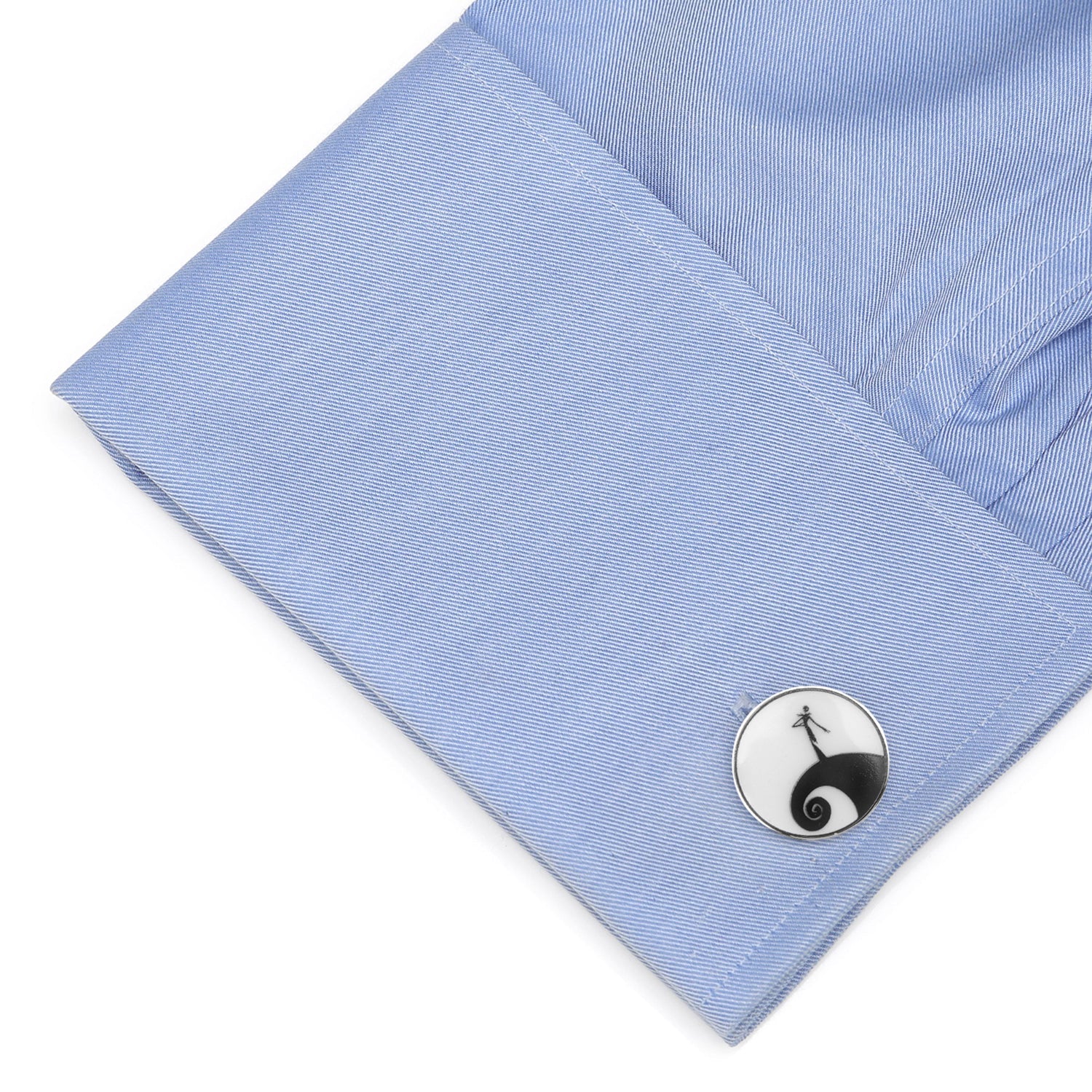 Nightmare Before Christmas Jack Skellington Spiral Hill Cufflinks - Image 3