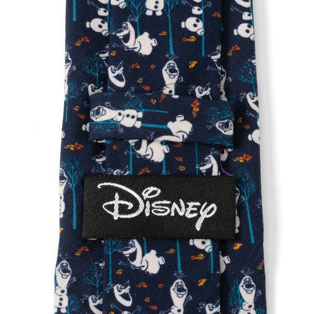 Disney Frozen Olaf Navy Blue Cotton Patterned Necktie - Image 5