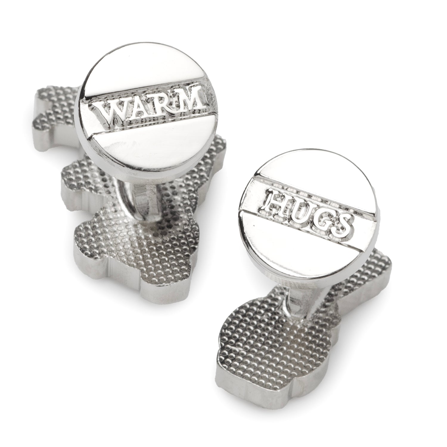 Disney Frozen Olaf Action Cufflinks Silver Tone - Image 3